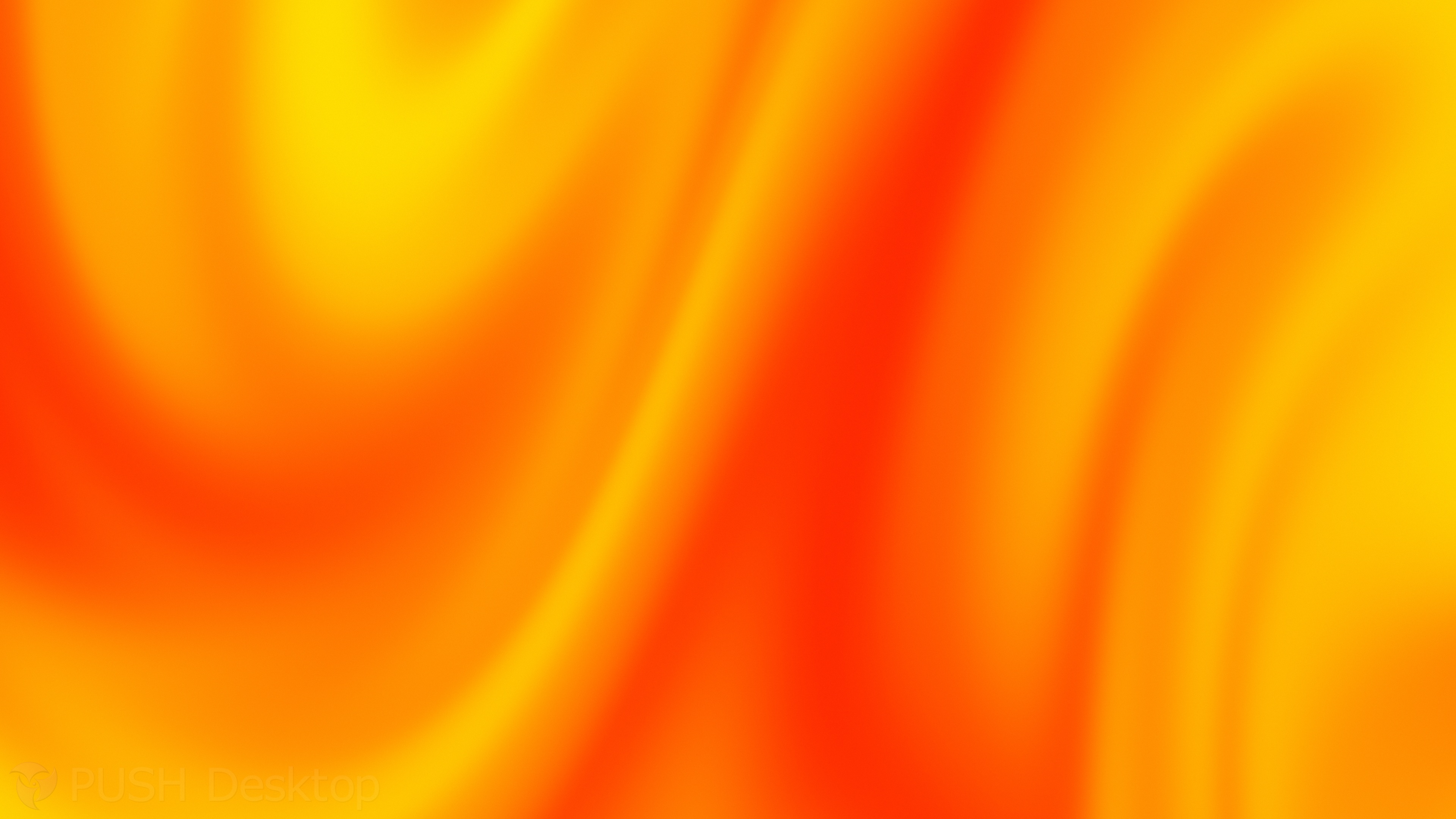 Molten Orange Yellow Fluid Motion