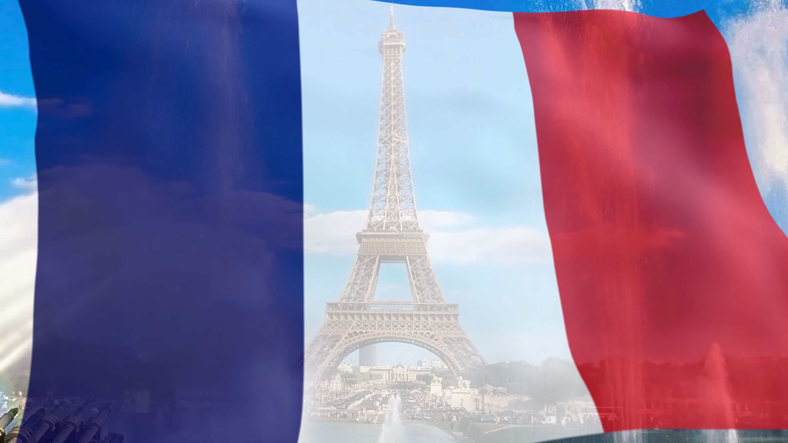 Patriotic Flag Moving Background