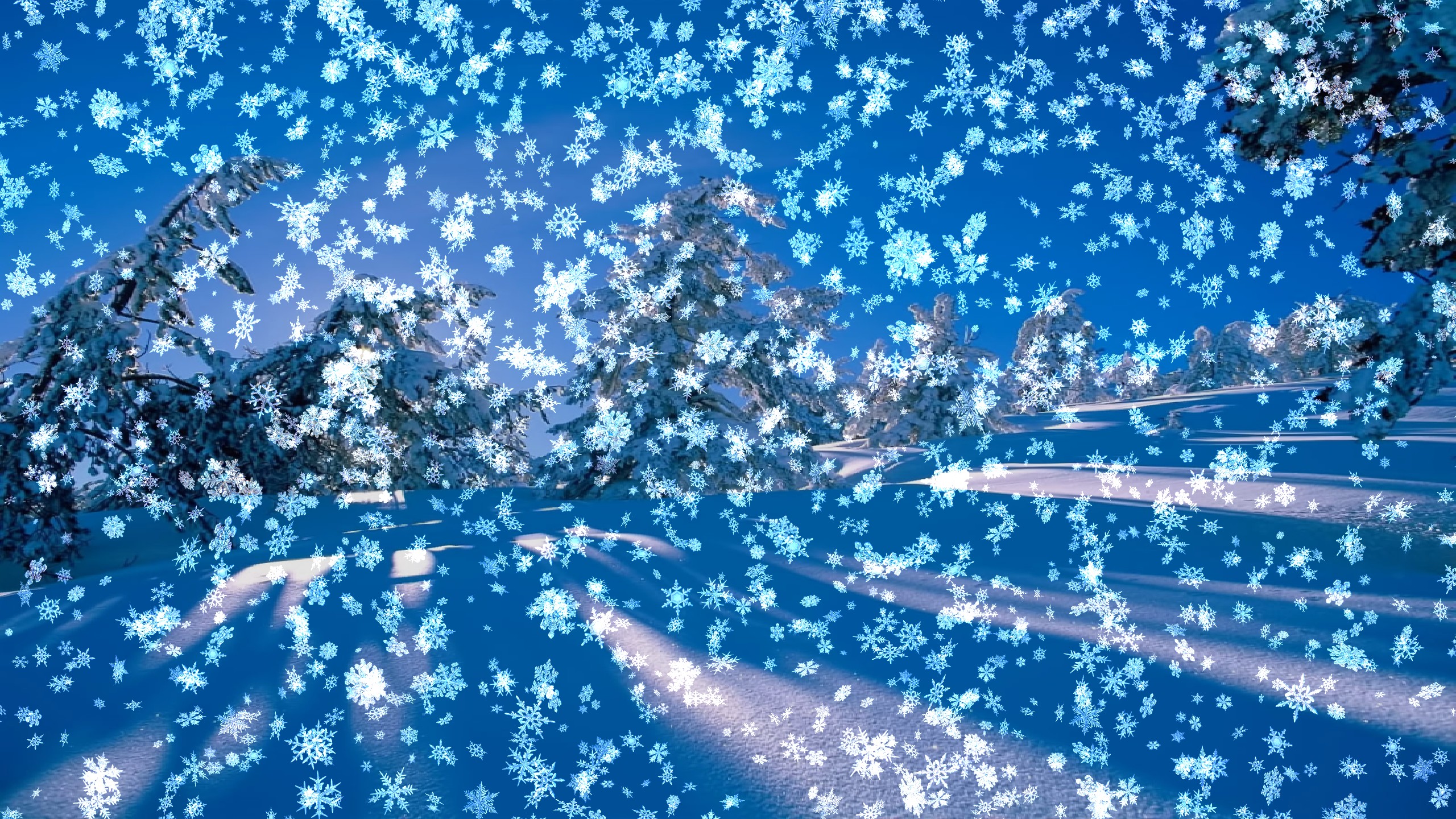 Snowy Desktop 3d Live Wallpaper