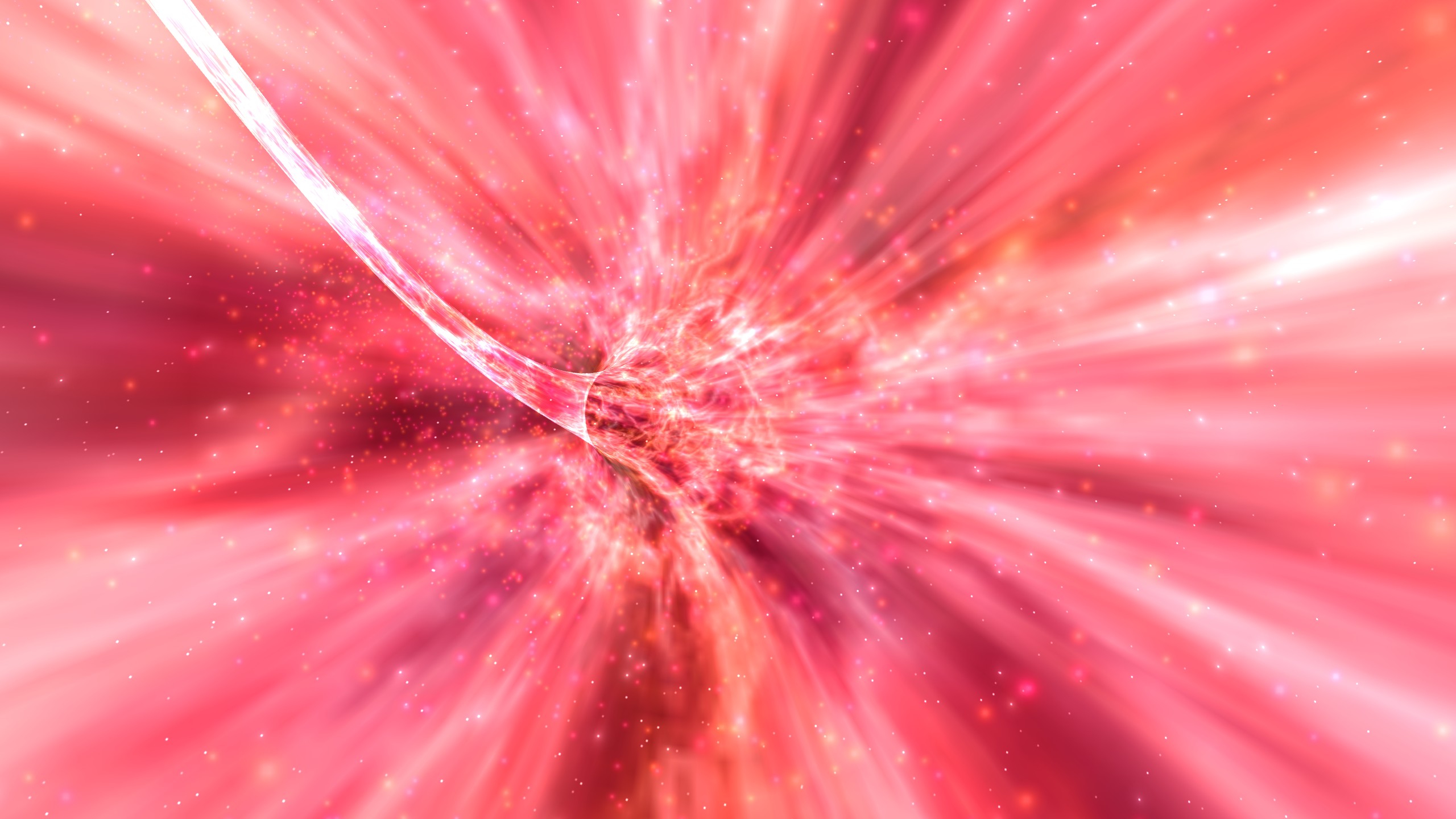 Space Flight Wormhole Wallpaper
