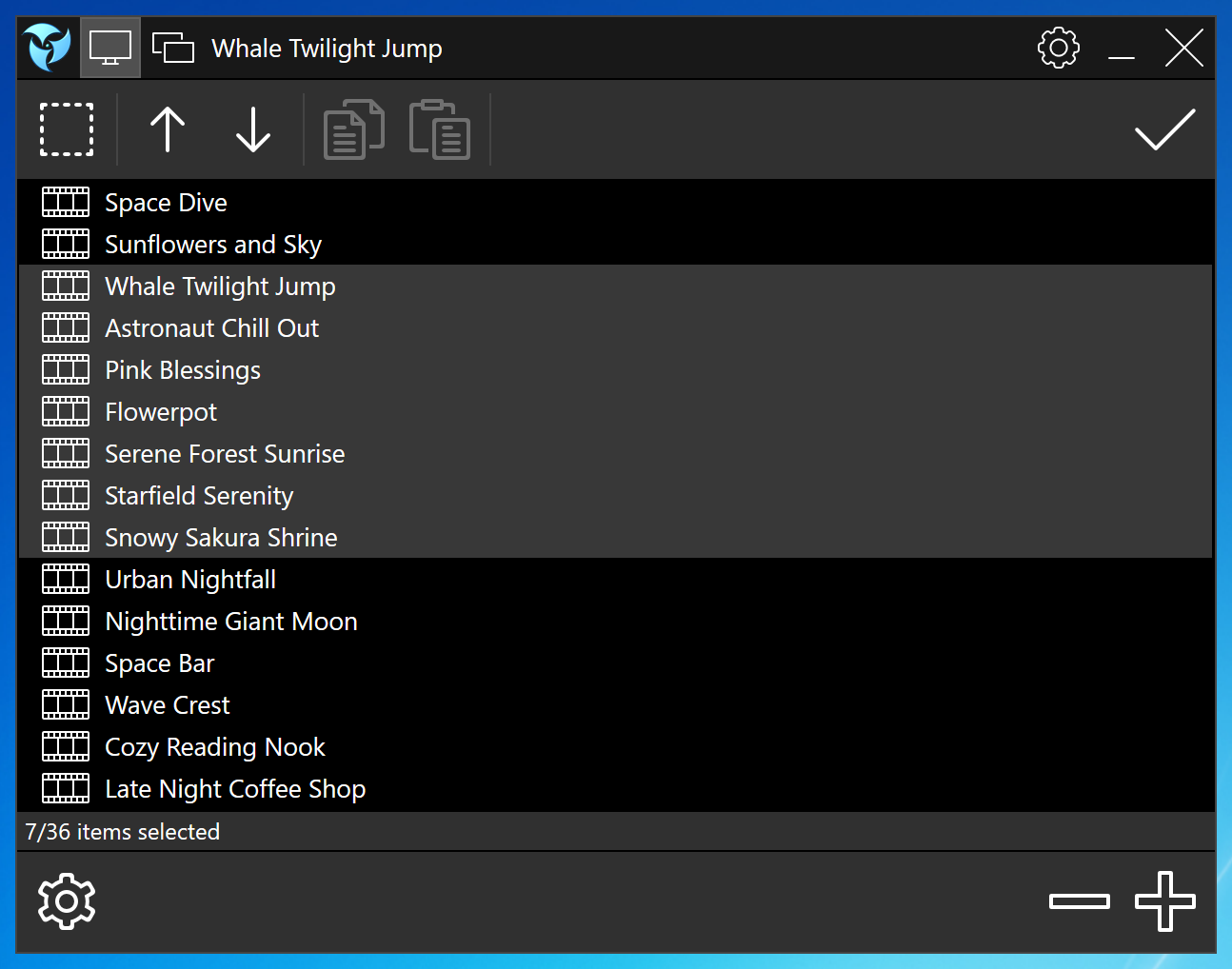 Playlist Editor